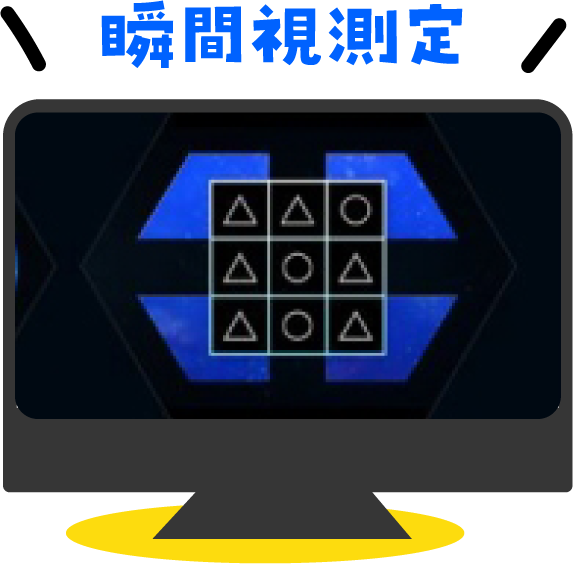 瞬間視測定
